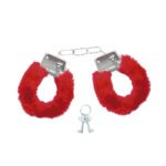 algema de pelucia vermelha