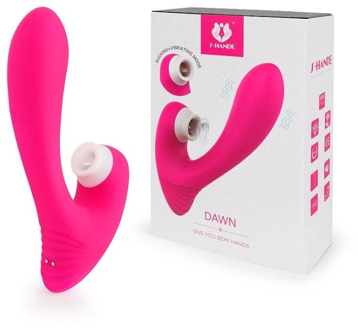 vibrador_shande Vibrador Estimulador para Clitóris e Ponto G Dawn - S-Hande - Imagem 1