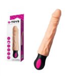 Cocksman vibrador cyberskin com aquecimento 26,5 X 10,40 - Q Toys