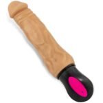Cocksman vibrador cyberskin com aquecimento 26,5 X 10,40 - Q Toys - Imagem 2