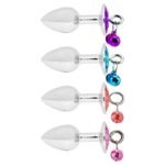 Plug anal de aço com sino