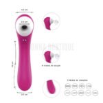 Estimulador de Ponto G e Clitóris com Pulsação Recarregável - Screaming - S-Hande - Imagem 4