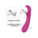 Estimulador de Ponto G e Clitóris com Pulsação Recarregável - Screaming - S-Hande