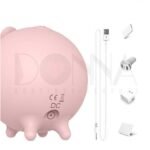 Estimulador Clitoris Piggy - 10 vib.- 6433 - Cor: Rosa - Imagem 4