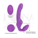 Vibrador Casal Nana - Rct - 9 Vib.- 10cm x 8cm - Imagem 2