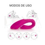 Vibrador Casal Wejoy - 9 vib./Rec/CR - 5972 - - Imagem 2