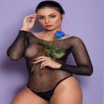 Body Arrastão c/ Stras - Y2065 -