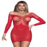 Mini Vestido C/ Manga - Y1542 -