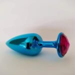 Plug Anal Metal Strass - Tam: M - Hard - Imagem 2