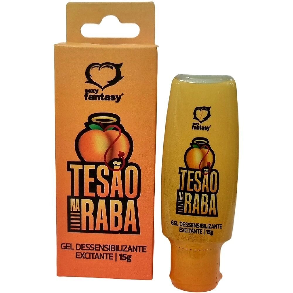Tesão_na_raba_Sexy_fantasy Tesão na Raba - Gel dessensibilizante e Excitante Anal 15g - Sexy Fantasy - Imagem 1
