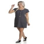 Vestido Canelado - 0701099 - - Imagem 2