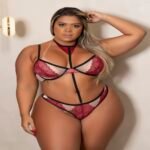 Conj. c Aro em Tule e Renda com Gargantilha - 02106 - - Imagem 3