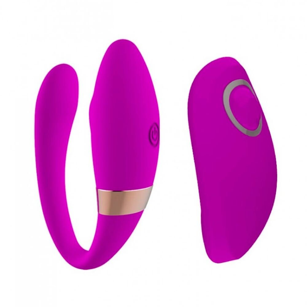 Vibrador Swan tipo C com controle e 10 vibr. - CD031 - Imagem 1