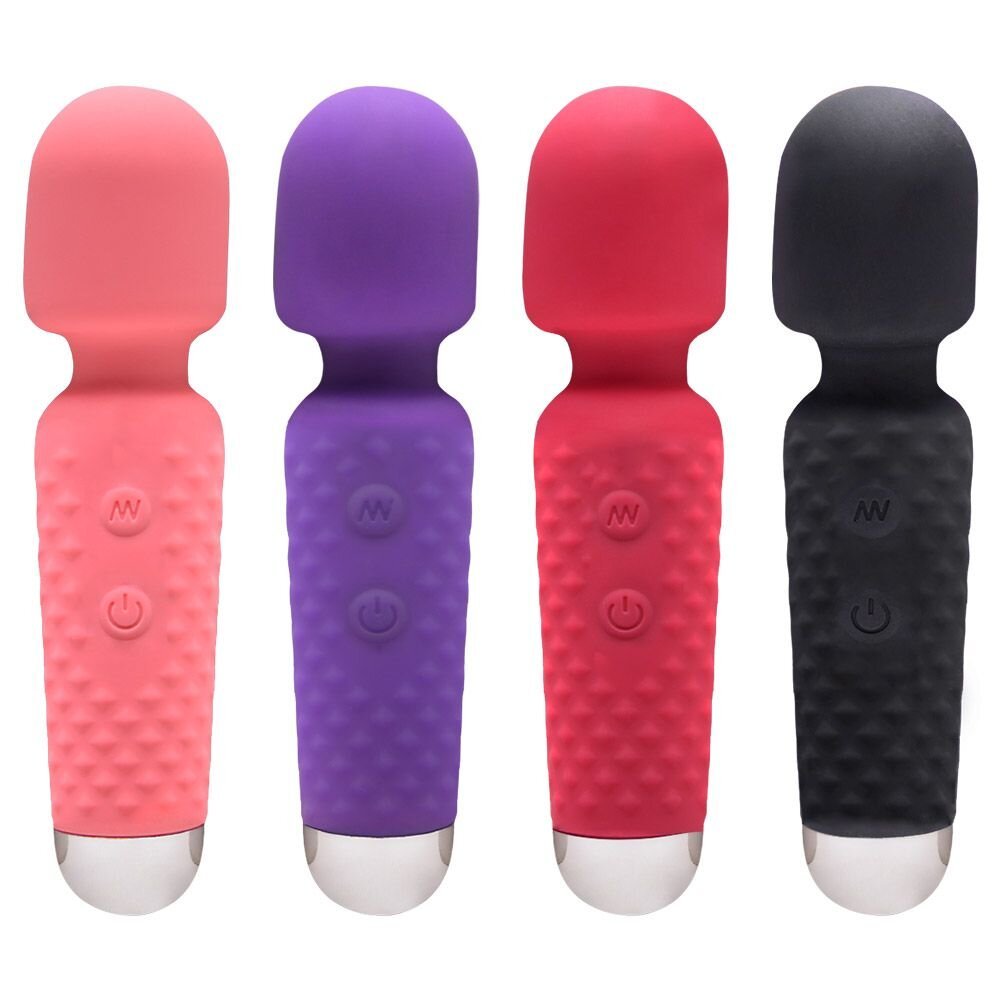 Vibrador Varinha Mágica Rec. Mini Toy- 20 vibr. - AV000P - - Imagem 2