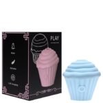 Vibrador de Clitóris - Cupcake com Pulsação (7491)- SI