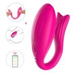 Vibrador Casal Ariel App- 7552 - 9 vib. e Recar. - Cor:Pink - Imagem 3