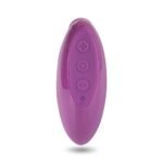Vibrador Clitoriano Pulsação Ruby - 6935 - 9 vib./Recarregável - Cor:Vinho - Imagem 2