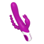Vibrador 3x1 Eden - 12 vib. + 3 vib no clit.- 7391 - Cor:Roxo