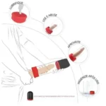 Bomba Elétrica Peniana Ultra Potente Com Vibração - 9 Vib. e Rec. - Pênis Pump - 6438 - Imagem 2