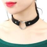 Coleira Coração - 8064 - Cor:Preto