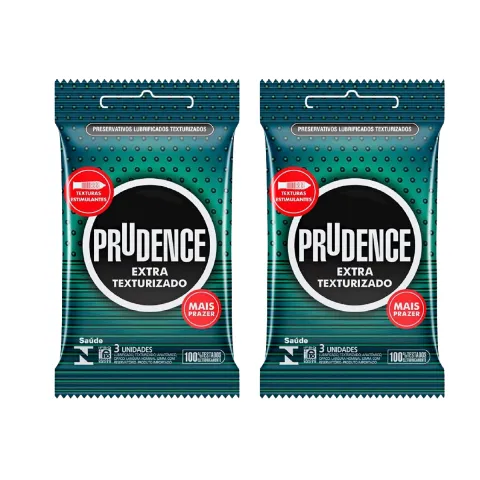 Preservativo Extra Texturizado - 1Und - Prudence - Imagem 1