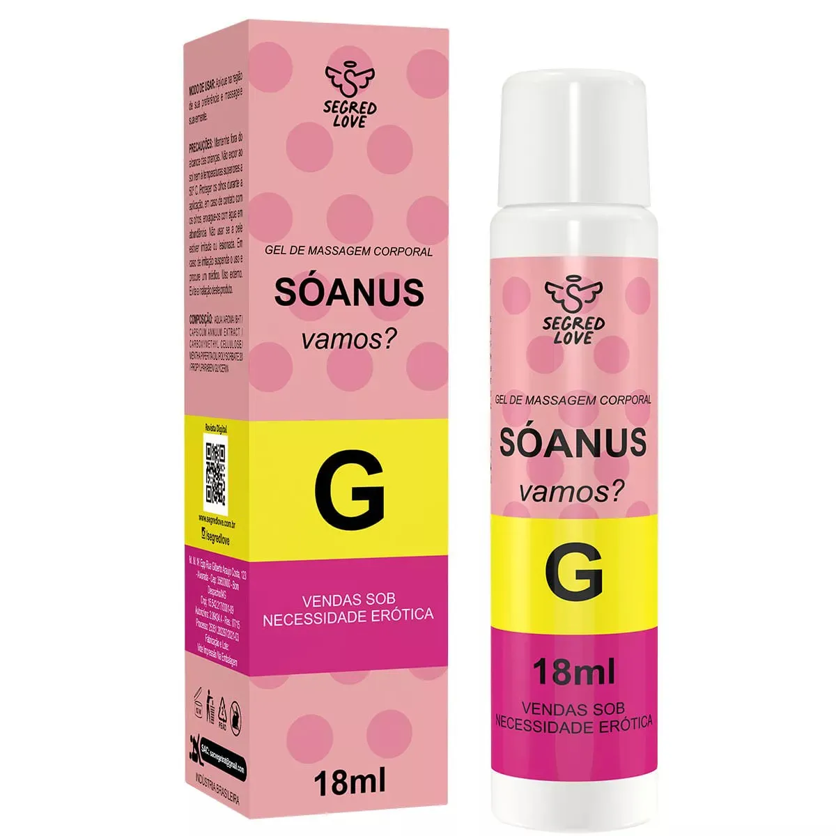 Sóanus Farmacinha - Gel Dessensibilizante - 18ml - Imagem 1