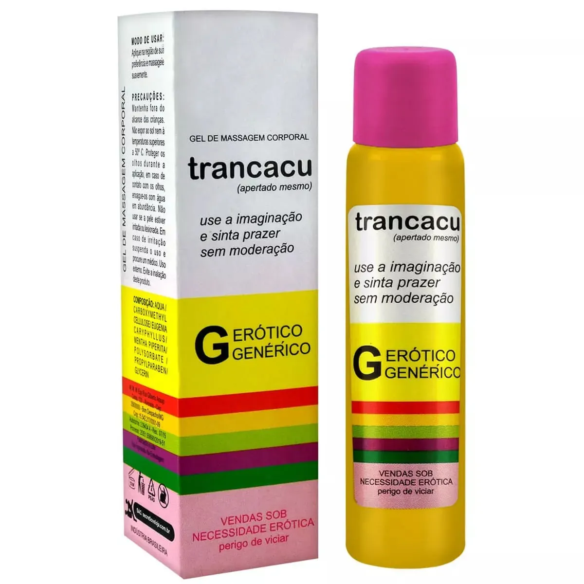 TRANCACU Farmacinha - GEL EXC. ANAL LUB DESS. PULSA - 18ml - Imagem 1