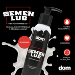 Semen Lub - Lubrificante Cor e Textura Realistica - 100ml - Imagem 3