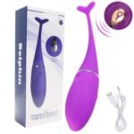 Vibrador com estimulador ponto G e controle Rec. - YSDF085