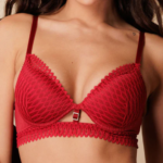 Noite Feliz - Sutiã Meia Taça Decote Vazado - 299661 -